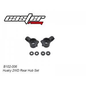 B102-006 Husky 2WD Rear Hub Set