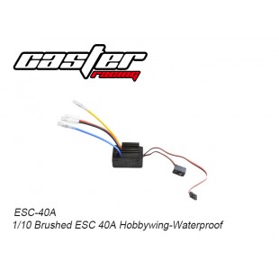 ESC-40A 1/10 Brushed ESC 40A Hobbywing-Waterproof