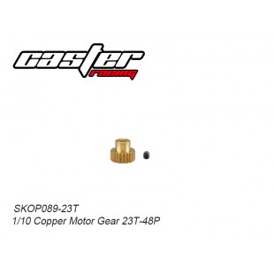 SKOP089-23T 1/10 Copper Motor Gear 23T-48P