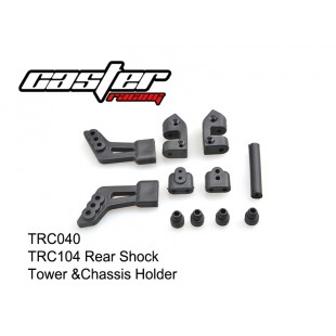 TRC040  TRC104 Rear Shock Tower & Chassis Holder