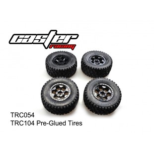 TRC054  TRC104 Pre-Glued Tires