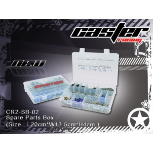 CR2-SB-02  Spare Parts Box (Size : L20cmxW13.5cmxH4cm )
