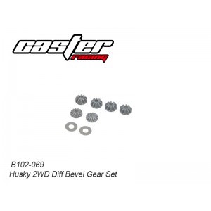B102-069 Husky 2WD Diff Bevel Gear Set 