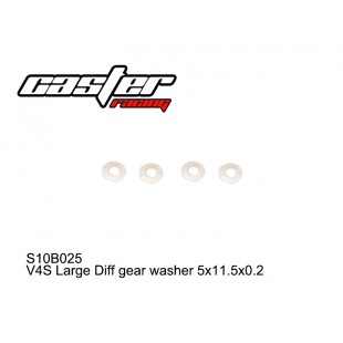 S10B025  V4S Large Diff gear washer 5x11.5x0.2