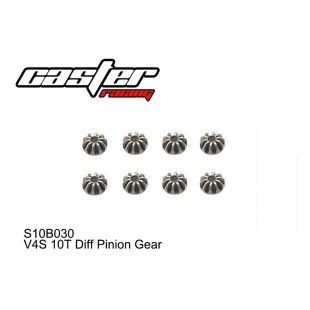 S10B030  V4S 10T Diff Pinion Gear