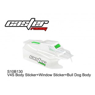 S10B130  V4S Body Sticker+Window Sticker+Bull Dog Body