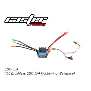 ESC-35A 1/10 Brushless ESC 35A Hobbywing-Waterproof