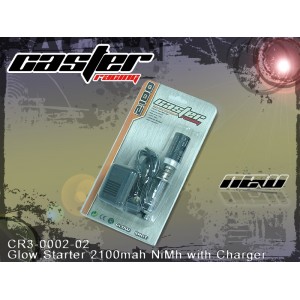 CR3-0002-02   Glow Starter 2100mah NiMh with Charger