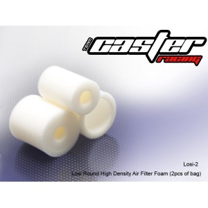 Losi-2  Losi Round High Density Air Filter Foam (2pcs of bag)