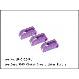 JR-0128-PU  7075 Clutch Shoe Lighter Purple