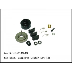 JR-0149-13  Complete Clutch Set 13T