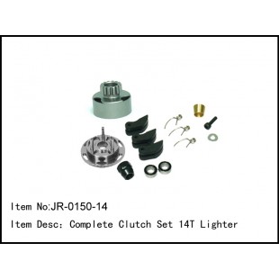 JR-0150-14  Complete Clutch Set 14T Lighter