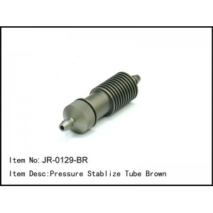 JR-0129-BR  Pressure Stabilize Tube Brown
