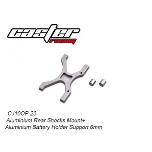 CJ10OP-23  Aluminium Rear Shocks Mount+Aluminium Battery Holder Support 6mm
