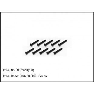 RH3x20(10)  RH 3x20 Screw