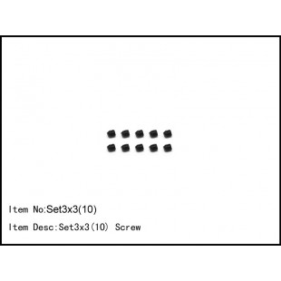 Set3x3(10)  Set 3x3 Screw