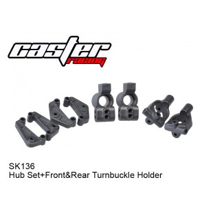 SK136   Hub Set+Front&Rear Turnbuckle Holder