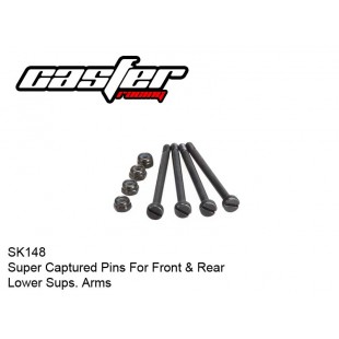 SK148  Super Captured Pins For Front & Rear Lower Sups. Arms