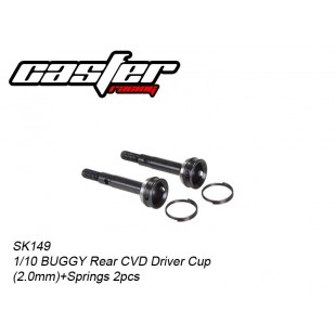 SK149  1/10 BUGGY Rear CVD Driver Cup(2.0mm)+Springs 2pcs