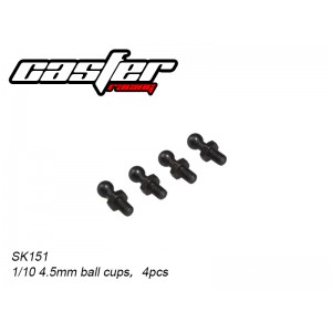 SK151  1/10 4.5mm ball cups，4pcs