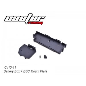  CJ10-11 CJ10 Battery Box + ESC Mount Plate