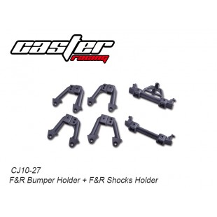 CJ10-27 CJ10 F&R Bumper Holder + F&R Shocks Holder 
