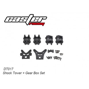 DT017 Shock Tower +Gear Box Set