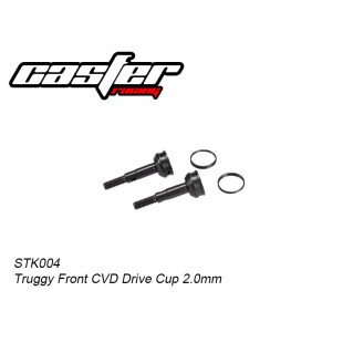 STK004 Truggy Front CVD Drive Cup 2.0mm