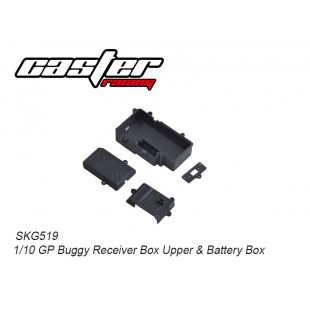 SKG519  1/10 GP Buggy Receive box upper & Battery Box