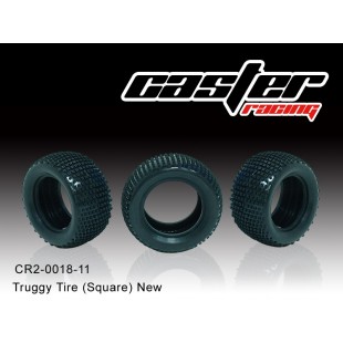 CR2-0018-11  Truggy Tire (Square) New