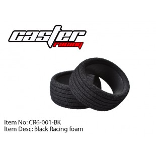 CR6-001-BK  1/8 Buggy Racing Foam-Black