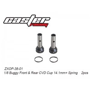 ZXOP-38-01  1/8 Buggy Front&Rear  CVD Cup 14.1mm+ Spring    2pcs