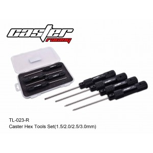 TL-023-R  Caster Hex Round Tools Set ( 1.5/2.0/2.5/3.0mm )