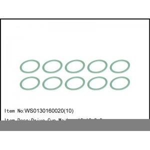 WS0130160020(10)   Drive Cup Washer 13x16x0.2