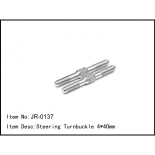 JR-0137  Steering Turnbuckle 4*40mm