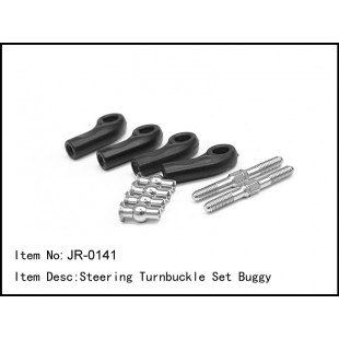 JR-0141  Steering Turnbuckle Set Buggy
