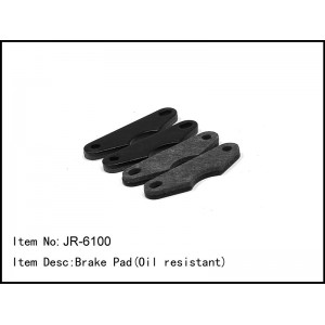JR-6100  Brake Pad(Oil resistant)